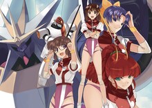 かぼちゃコミカライズによる、GAINAX原作の新連載「トップをねらえ！」第1話扉ページに使用されたイラスト。(C)BANDAIVISUAL・FlyingDog・GAINAX