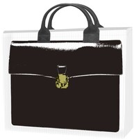 「社長 島耕作」より「新入社員ビジネストートバッグ」。優秀な人材100名にのみ贈呈される栄誉あるバッグ。