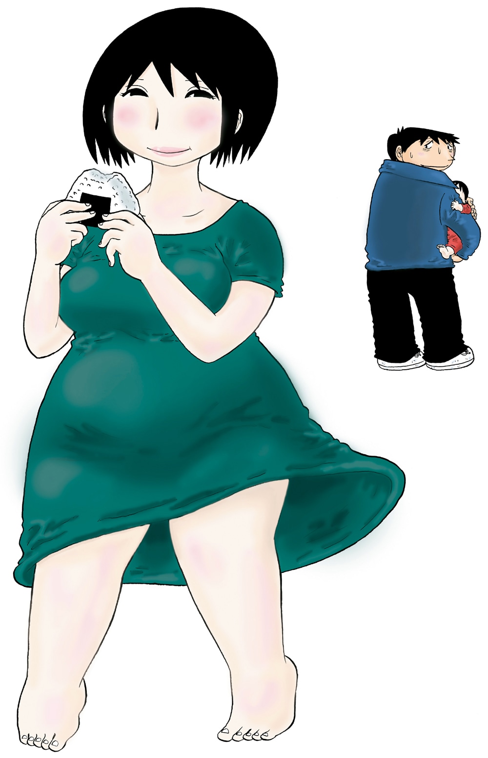 マンガ部門奨励賞を受賞した、福満しげゆき「うちの妻ってどうでしょう？」。　(C)福満 しげゆき／双葉社