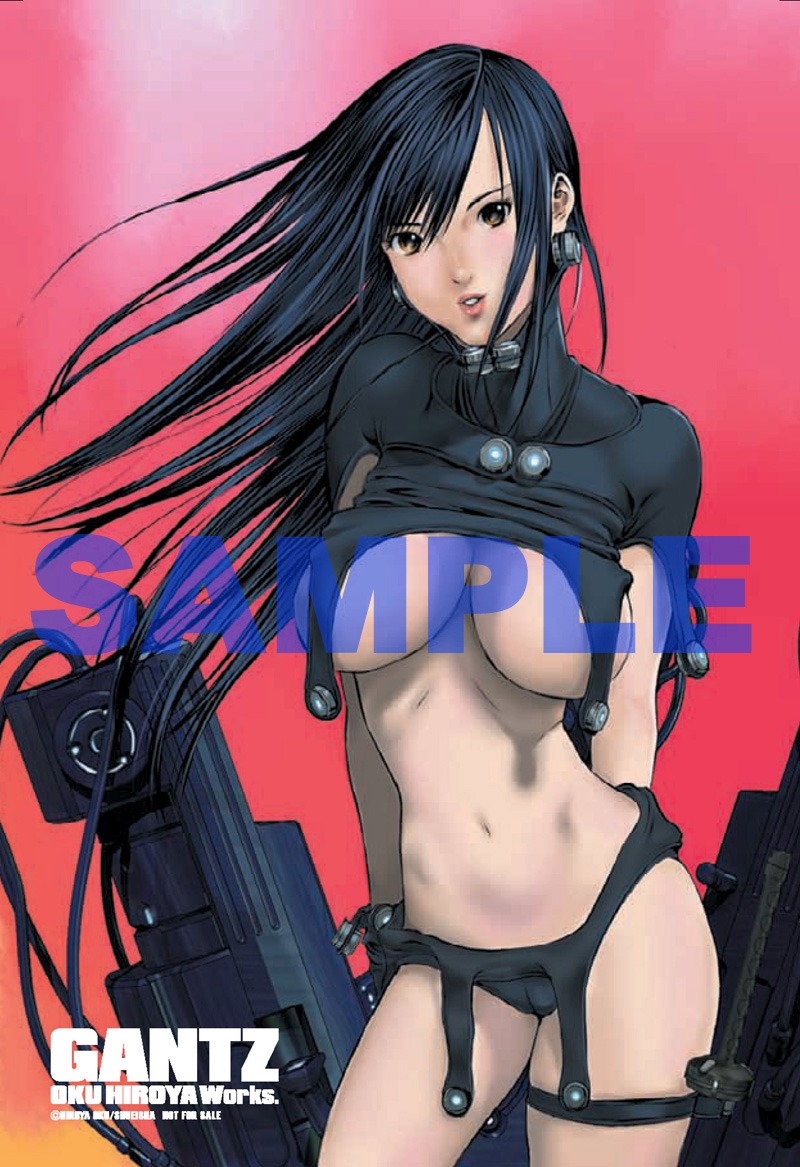 奥浩哉「GANTZ」ポストカード　(C)HIROYA OKU/SHUEISHA