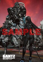 奥浩哉「GANTZ」ポストカード　(C)HIROYA OKU/SHUEISHA