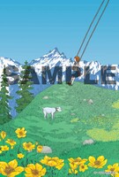 「第七女子会彷徨」3巻をCOMIC ZINにて購入した人に配布されるポストカード。