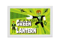 タケヤマ・ノリヤサイン入り「グリーンランタン」複製原画、価格は1万8900円。