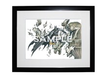 桂正和サイン入り「バットマン」複製原画、価格は4万7250円。