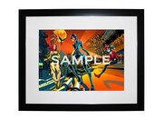 Redjuiceサイン入り「バットマン」複製原画、価格は3万6750円。