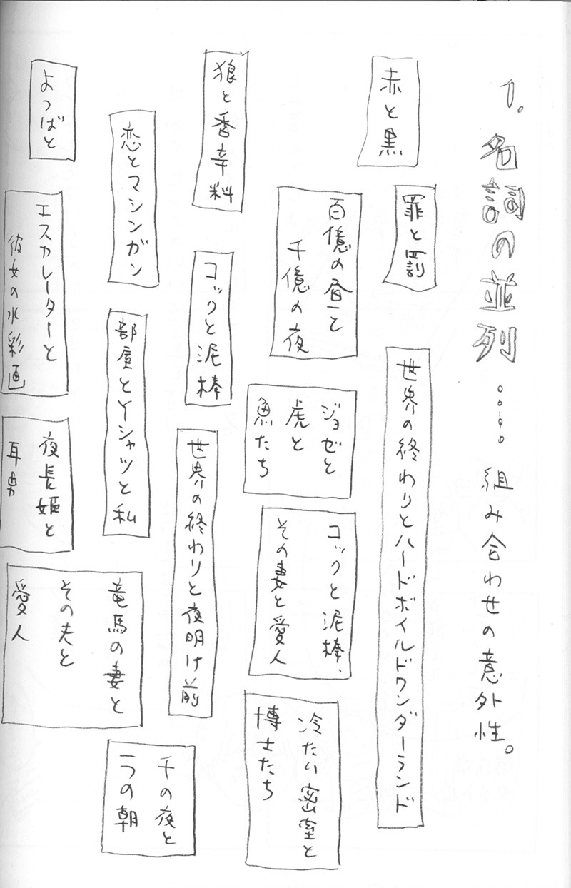 さそうあきら「マンガの方法論 超マンガ大学――まったく新しいマンガの教科書！」より。 (c)2010 Akira Sasou/Asahi Shimbun Publications inc.