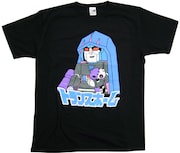 「トランスホームTシャツ」の「ゴシック大帝」モデル黒。