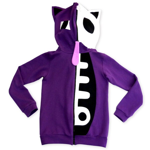 12月下旬発売の「ホネコネコ パーカ」。