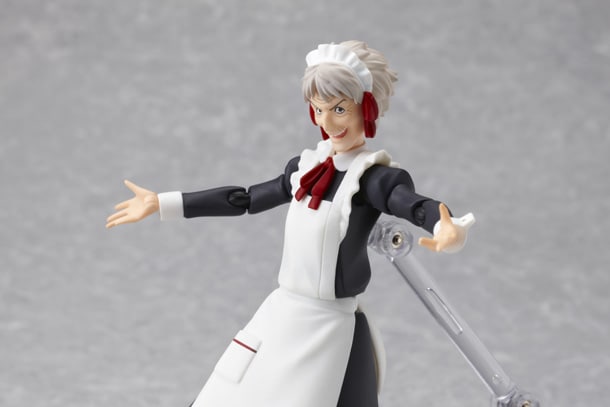 「figma 嵐山歩鳥」はパーツ交換でメイド長にもなる。(C)石黒正数・少年画報社／それ町製作委員会