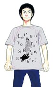 Tシャツ着用例。ムッタとお揃いを目指そう。
