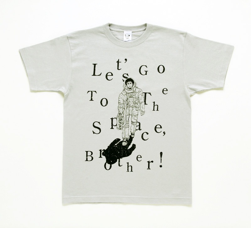 シンプルなデザインが映えるTシャツ。ここでしか手に入らない限定品だ。