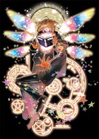 喜久屋めがね「全員中２病学園（仮）」カット。 (c)喜久屋めがね/メディアファクトリー