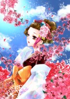 小桜池なつみ「花に嵐―新説・曽根崎心中―」カット。