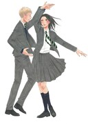 「BUTTER!!!」2巻表紙に使用されるイラスト。