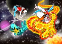 すがやが描き下ろしたジャケットイラスト。（c）すがやみつる／シンエイ