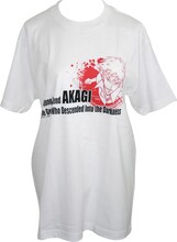 アニメ「アカギ」Tシャツ「レジェンドver.」フロント