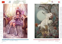 「OTACOOL4 WORLDWIDE ILLUSTRATORS」ページサンプル（c）kotobukiya 2010