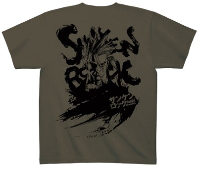 「サンケンロック」Tシャツのバック。