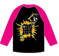 「うる星やつら×阪神タイガース　ラグランTシャツ　TypeA」（c）高橋留美子／小学館　阪神タイガース承認TSH