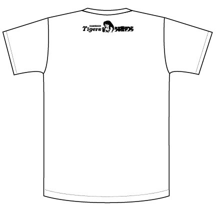 「うる星やつら×阪神タイガース　Tシャツ　TypeA」（c）高橋留美子／小学館　阪神タイガース承認TSH