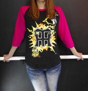 Tシャツの着用例。（c）高橋留美子／小学館　阪神タイガース承認TSH