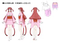 長宗我部元親のキャラクター設定画（※画像は制作段階のものです）(C)大羽快・メディアファクトリー／殿と製作委員会