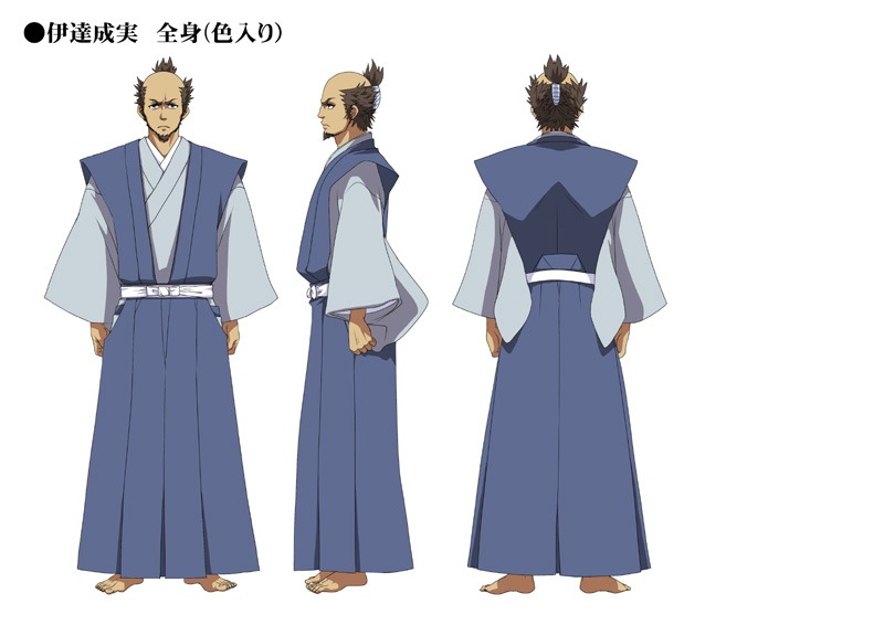 伊達成実のキャラクター設定画（※画像は制作段階のものです）(C)大羽快・メディアファクトリー／殿と製作委員会