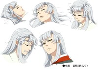 小松のキャラクター設定画（※画像は制作段階のものです）(C)大羽快・メディアファクトリー／殿と製作委員会