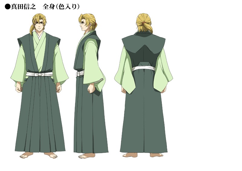 真田信之のキャラクター設定画（※画像は制作段階のものです）(C)大羽快・メディアファクトリー／殿と製作委員会