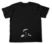 「黒ずくめの組織Tシャツ」の内側。(C)青山剛昌／小学館・読売テレビ・TMS 1996