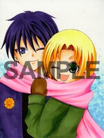 アニメイトで配布されるメッセージペーパー。