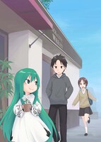 電撃大王ジェネシス2011 Vol．1からは2本の新連載もスタート。画像は新連載のひとつであるカネコマサル「百花のしるし」カット。