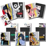 J賞「スリーポケットファイル＆シール」5種（※写真画像の商品は監修中のもの） (C)モンキー・パンチ/TMS・NTV