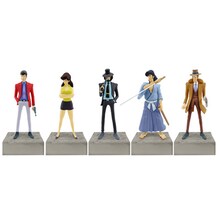 K賞「ルパン三世 デスクトップフィギュア」5種（※写真画像の商品は監修中のもの） (C)モンキー・パンチ/TMS・NTV