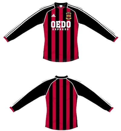 「ETUレプリカホームジャージーL/S」は、1万6800円。