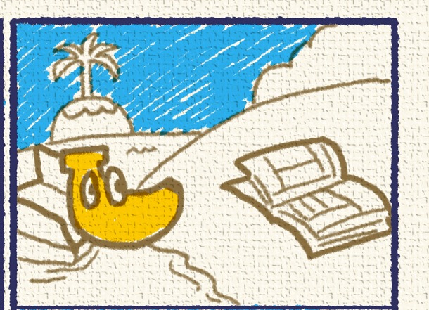 青木俊直のWEB限定マンガ「＠ポチ」より。