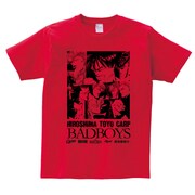 「グラフィックA Tシャツ」のレッド。