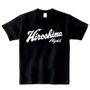 「ヒロ Tシャツ」ブラックのフロント。