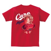 「ヒロ Tシャツ」レッドのバック。