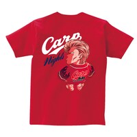 「ヒロ Tシャツ」レッドのバック。