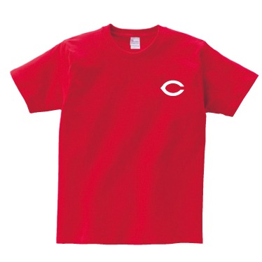 「昇鯉 Tシャツ」レッドのフロント。