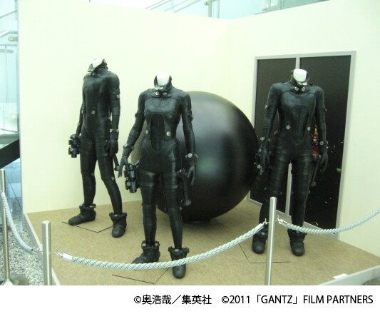 「GANTZ展」展示風景