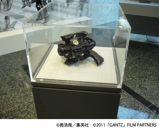 「GANTZ展」展示風景