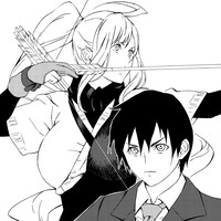 4月号からスタートする、あまのあめの「弓導士」カット。