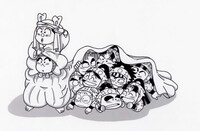 尼子騒兵衛「落第忍者乱太郎」より。　(C)尼子騒兵衛/朝日新聞出版