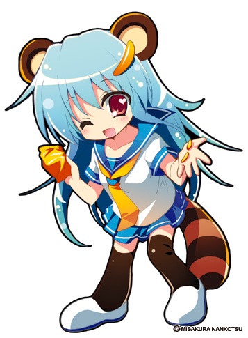 イメージキャラクターのあらかきゆい。