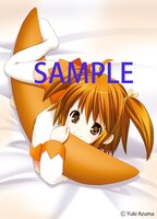 あずまゆきのイラストを使用したトレーディングカード。