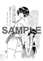 一部書店で「チェンジH red」を購入すると付いてくる特典ペーパー。