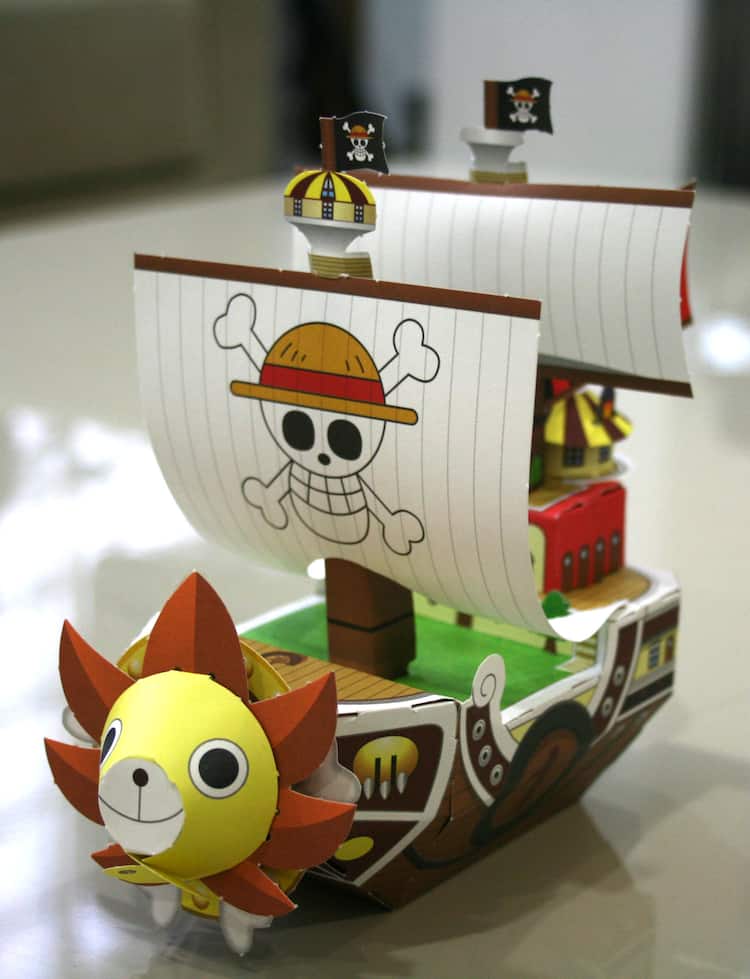 ジャンプ付録のONE PIECEペーパークラフトが出来良すぎ - コミックナタリー