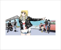 江口寿史「ストップ!!ひばりくん！」レザージャケッツ